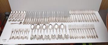 zilver bestek SOLINGEN 100 voor 12 personen 4,8 kilo beschikbaar voor biedingen