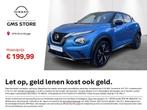 Nissan Juke N-Design DCT + technology pack, Auto's, Automaat, Stof, Gebruikt, Blauw