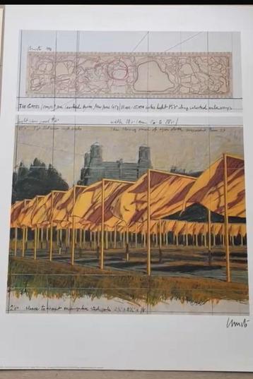 Christo & Jean-Claude - The Gates - Gesigneerd beschikbaar voor biedingen