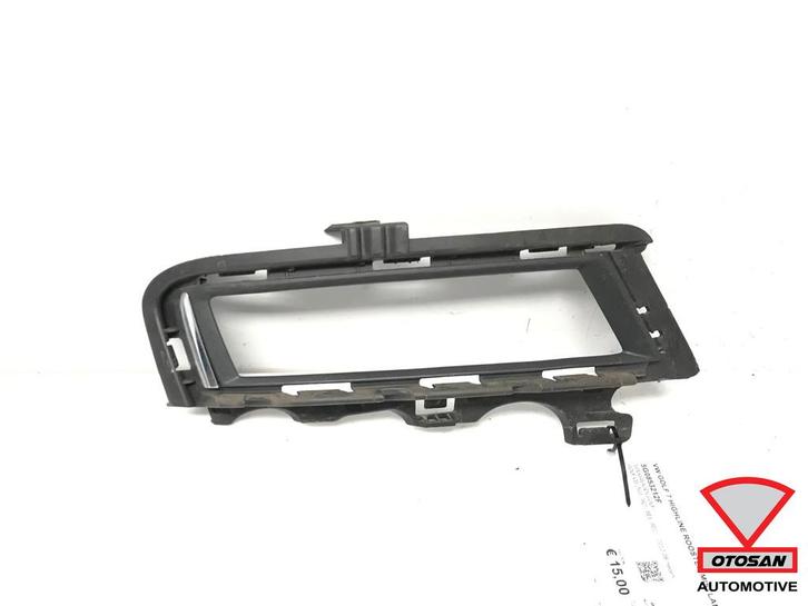 VW Golf 7 Highline Rooster Mistlamp Rechts Chroom 5G0853212F, Auto-onderdelen, Carrosserie, Bumper, Volkswagen, Rechts, Gebruikt