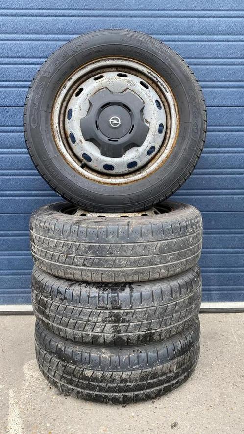 Opel Vivaro Trafic Primastar velgen 205-65-16 5x114.3 - Set, Auto-onderdelen, Banden en Velgen, Banden en Velgen, All Season, 16 inch