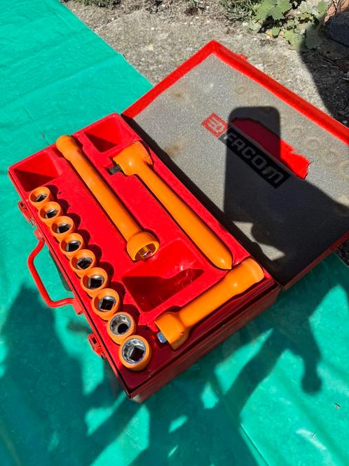 Facom 1/2 geïsoleerde 400V-set, Doe-het-zelf en Bouw, Gereedschap | Handgereedschap, Zo goed als nieuw, Ophalen of Verzenden