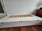 Lit IKEA NORDLI 1 personne, Ophalen, 90 cm, Eenpersoons, Wit
