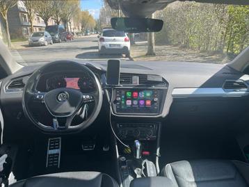 VW TIGUAN 1.5TSI DSG, Autos, Cuir, Carnet d'entretien, Noir, Automatique