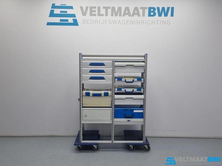 Sortimo kast met L-boxx koffers bus inrichting stelling, Auto diversen, Auto-accessoires, Gebruikt, Ophalen of Verzenden