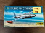 Replublic F-84 G Thunderjet, Hobby en Vrije tijd, 1:72 tot 1:144, Ophalen of Verzenden, Zo goed als nieuw, Vliegtuig