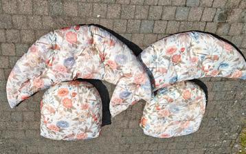 GRATIS vintage kussens voor rieten stoel, Tuin en Terras, Ophalen, Zo goed als nieuw