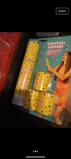 Confetti kanon met navulling  carnaval, Hobby en Vrije tijd, Feestartikelen, Ophalen of Verzenden