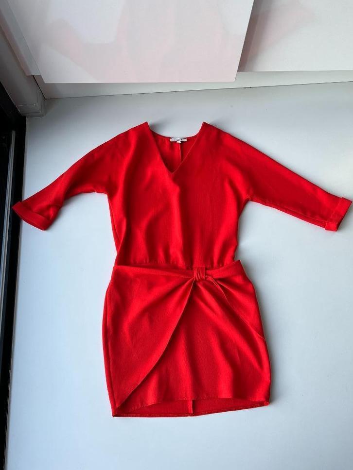 lenny B T1 jurk, Kleding | Dames, Jurken, Zo goed als nieuw, Maat 36 (S), Rood, Ophalen of Verzenden