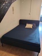 IKEA SLATTUM bedframe + matras 140200 – bijna nieuw, Huis en Inrichting, Slaapkamer | Bedden, Ophalen, Gebruikt, Tweepersoons