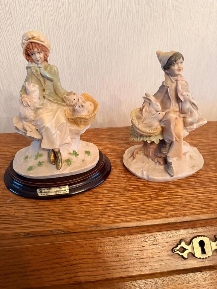 Vintage Marfinite Beeldjes, Collections, Statues & Figurines, Comme neuf, Enlèvement