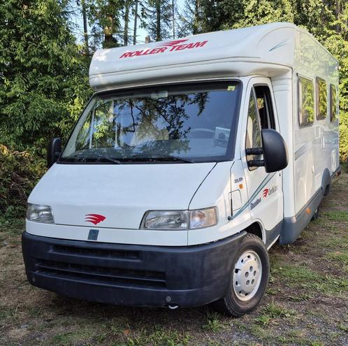 Fiat Ducato Rollerteam Corfu JTD  2.8 137.000km, Caravans en Kamperen, Mobilhomes, Particulier, tot en met 4, Half-integraal, Overige merken
