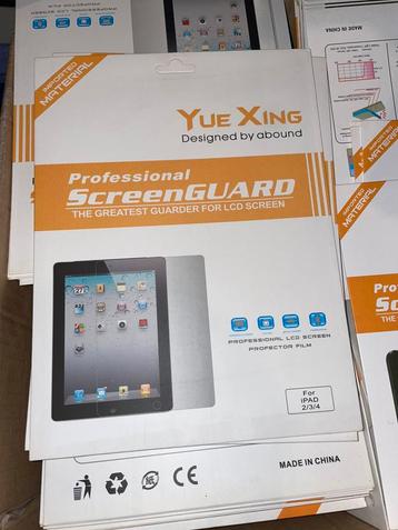 Lot 800+ protection d’écran tablette iPad 2/3/4 et iPad mini disponible aux enchères