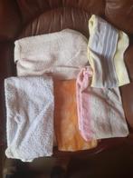 8 handdoeken + 10 washandjes + 1 gebreid lapje, Huis en Inrichting, Ophalen of Verzenden, Wit