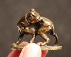 Antiek bronzen sculptuurtje, Antiek en Kunst, Ophalen of Verzenden