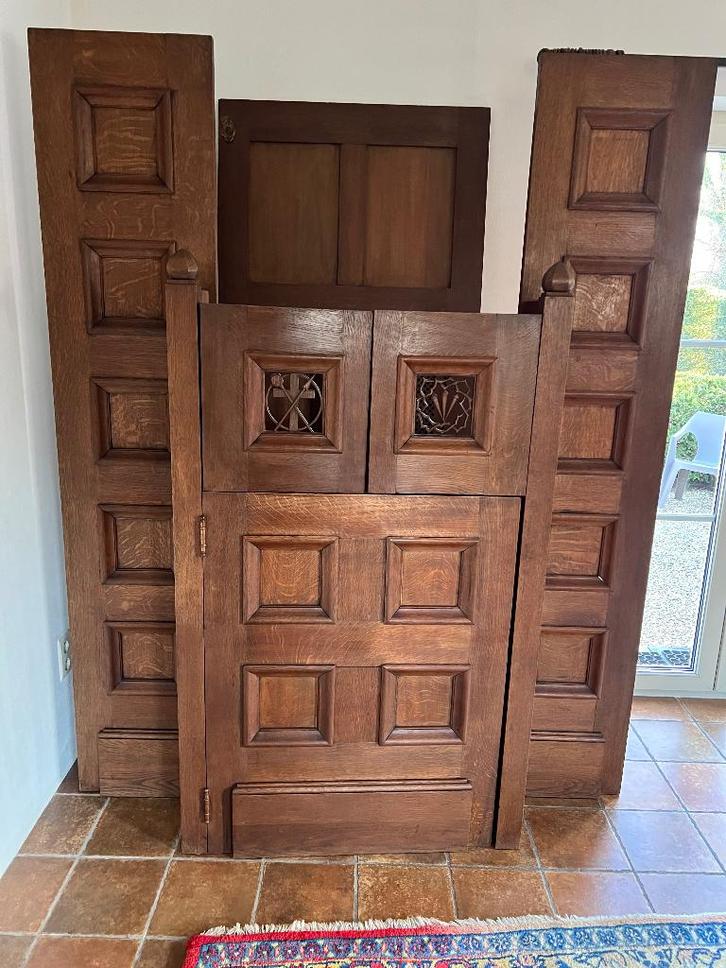 Meubels, Maison & Meubles, Armoires | Mobilier de télévision, Utilisé, 200 cm ou plus, 150 à 200 cm, 75 cm ou plus, Chêne, Enlèvement