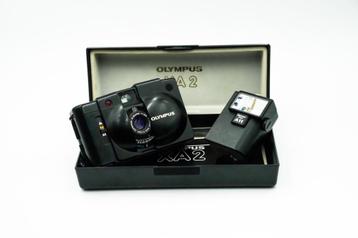 Olympus XA 2 + Flash A11 + Doos beschikbaar voor biedingen