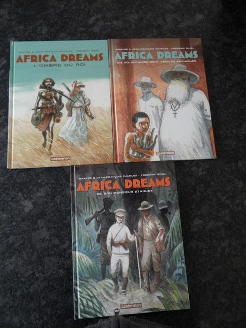 LOT "AFRICA DREAMS" ; T1+T2+T3 ; comme neufs, Livres, BD, Enlèvement ou Envoi