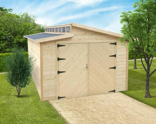 Tuinhuis-Blokhut garage torino: 5700 x 3600mm, Hobby en Vrije tijd, Overige Hobby en Vrije tijd, Nieuw, Verzenden