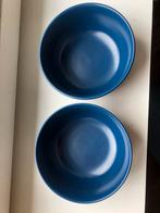 2x donkerblauw kommen 14cm Ikea, Huis en Inrichting, Ophalen of Verzenden, Zo goed als nieuw, Kom(men), Effen