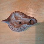Olielamp. Rode klei, terracotta, Ophalen of Verzenden