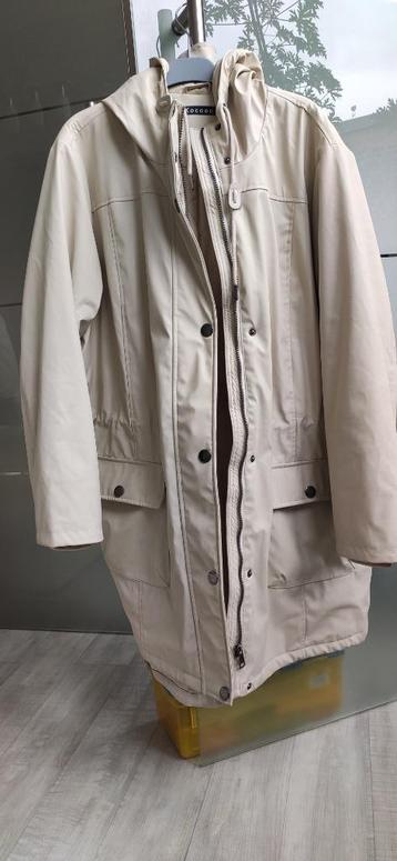 Beige waterdichte parka xl beschikbaar voor biedingen