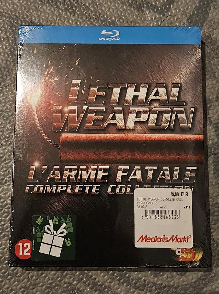 Lethal Weapon (1-4) - Complete Blu-Ray-collectie, Cd's en Dvd's, Blu-ray, Nieuw in verpakking, Boxset, Ophalen