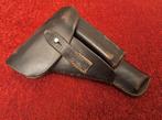 Zwart lederen FN 35 HP holster., Verzamelen, Ophalen