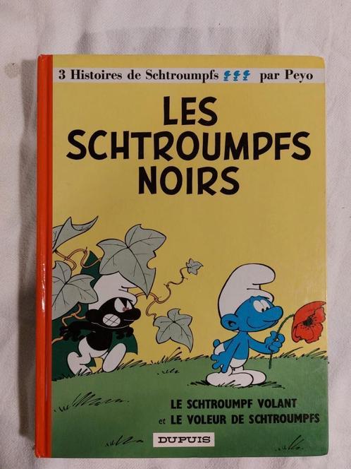 Schtroumpfs T.1 Les Schtroumpfs noirs - Réédition (1992) - E, Livres, BD, Utilisé, Une BD, Enlèvement ou Envoi