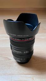 Canon EF 24-105 L F4 IS USM, Audio, Tv en Foto, Foto | Lenzen en Objectieven, Zo goed als nieuw, Ophalen