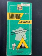 Ancien guide Michelin vert "Camping en France" 1966, Camping, Utilisé, Enlèvement ou Envoi