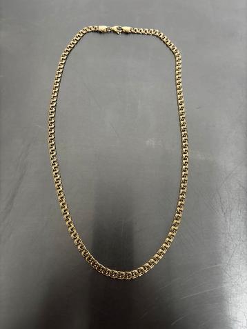 Gouden Herenketting 14k exclusief model NIEUW beschikbaar voor biedingen