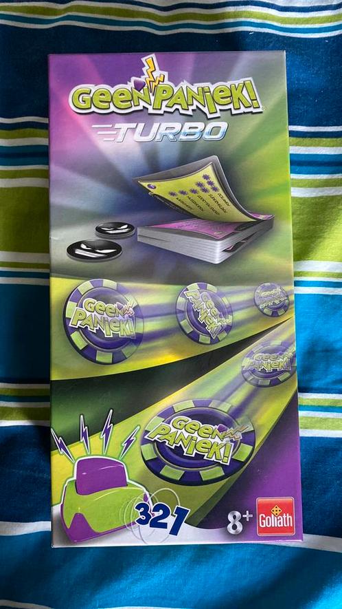Geen paniek! Turbo, Hobby en Vrije tijd, Gezelschapsspellen | Bordspellen, Ophalen of Verzenden
