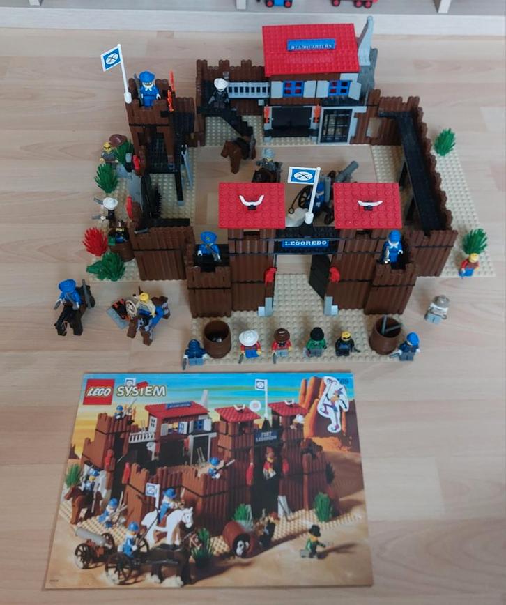 Lego 6769 Fort Legoredo met handleiding, Kinderen en Baby's, Speelgoed | Duplo en Lego, Gebruikt, Lego, Complete set, Ophalen of Verzenden