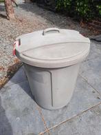 Voederton voederbak vuilbak 75l, Ophalen, Gebruikt