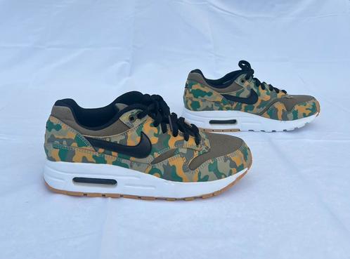 Nike Air Max 1 Premium Camo – Maat 39 – Origineel model, Kinderen en Baby's, Kinderkleding | Schoenen en Sokken, Zo goed als nieuw