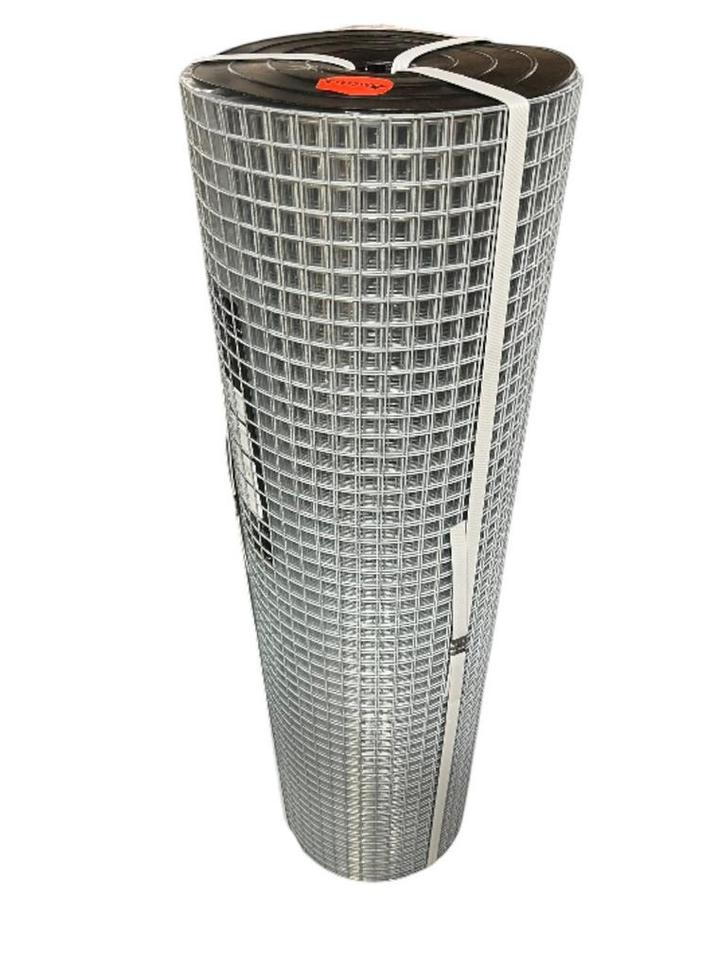 A-kwaliteit haaks verzinkt & zwart volieredraad, Tuin en Terras, Gaas en Draad, Nieuw, Gaas, 20 meter of meer, Ophalen of Verzenden