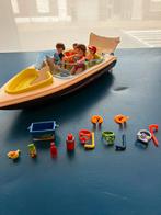 Playmobil zwarte speedboot 4862, Kinderen en Baby's, Zo goed als nieuw, Ophalen