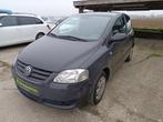 Volkswagen Fox 1.2i CT + GARANTIE 12 MAANDEN 107000KM BENZIN, Stof, 139 g/km, 1198 cc, Zwart