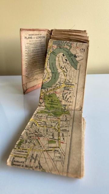 Ancien plan de Londres 