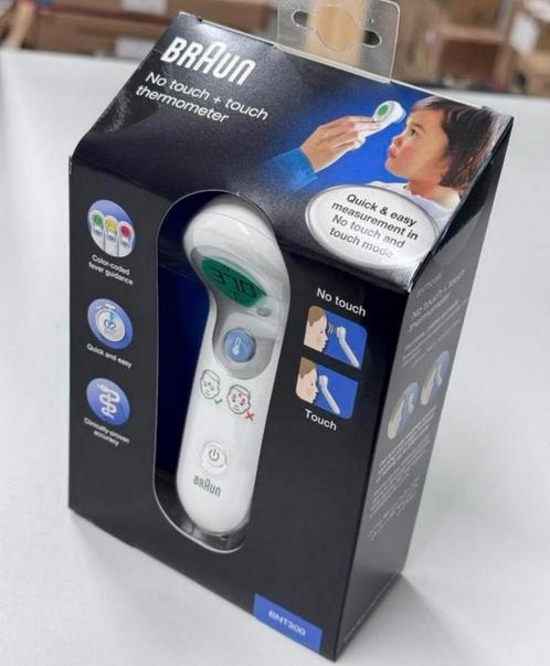 NIEUW BrAun no touch + touch - thermometer voorhoofd thermo, Diversen, Verpleegmiddelen, Ophalen of Verzenden