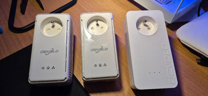 devolo Dlan set, Informatique & Logiciels, Adaptateurs powerline, Utilisé, Enlèvement ou Envoi