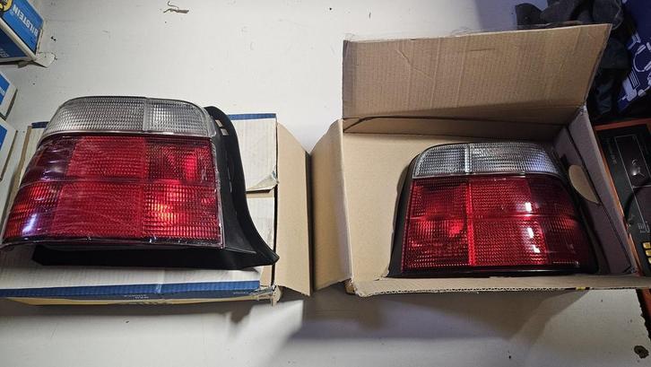 Achterlicht set wit rood BMW 3 serie E36 compact 08314 08315, Auto-onderdelen, Verlichting, BMW, Gebruikt, Ophalen of Verzenden