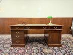 Klassiek Engels Chesterfield Bureau Partnerdesk, Enlèvement