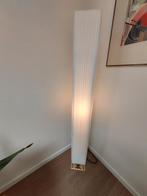 Sfeer staanlamp plisse, Huis en Inrichting, Lampen | Vloerlampen, Ophalen, Gebruikt, Stof