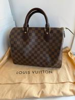 Louis Vuitton Speedy 30 tas damier ebene, Ophalen, Gebruikt, Bruin, Handtas