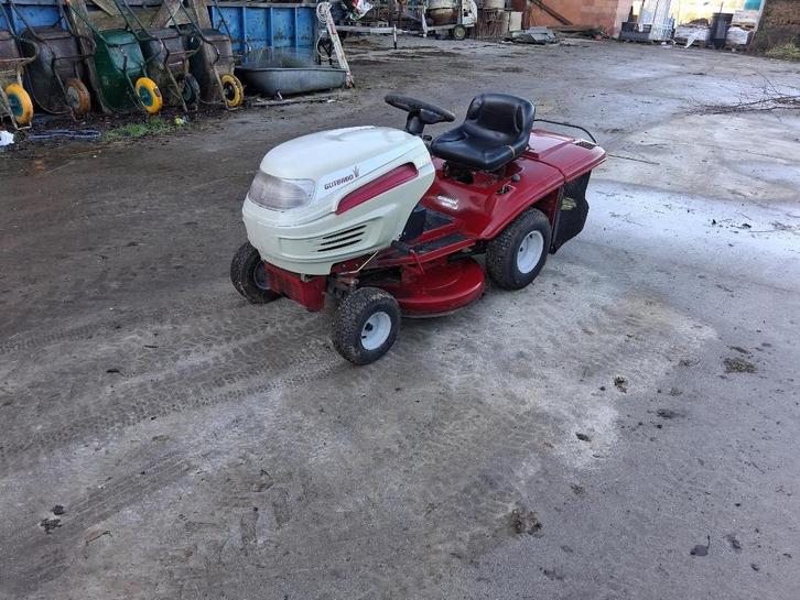 Zitmaaier gutbrod, Jardin & Terrasse, Tondeuses autoportées, Comme neuf, Moins de 90 cm, Démarrage électrique, Bac de ramassage