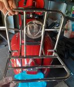 Bagagedrager met reservewielhouder 8 inch voor Vespa 125, Fietsen en Brommers, Ophalen, Zo goed als nieuw