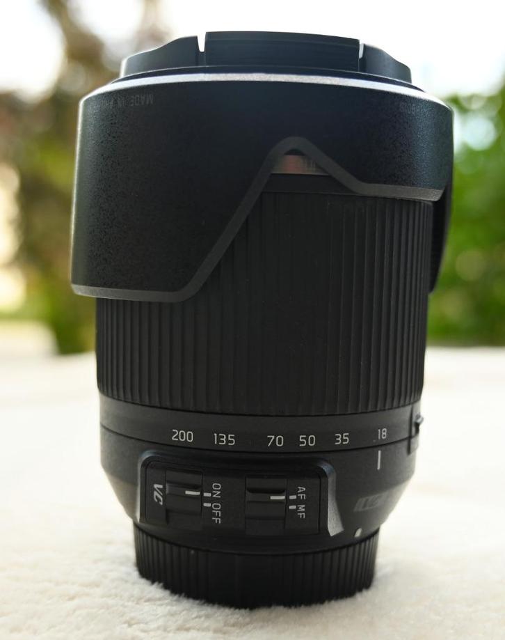 Tamron 18-200 mm F/3.5-6.3 Di II VC-objectief, Audio, Tv en Foto, Foto | Lenzen en Objectieven, Zo goed als nieuw, Telelens, Zoom