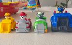 Paw patrol poppetjes met auto, Ophalen of Verzenden, Zo goed als nieuw